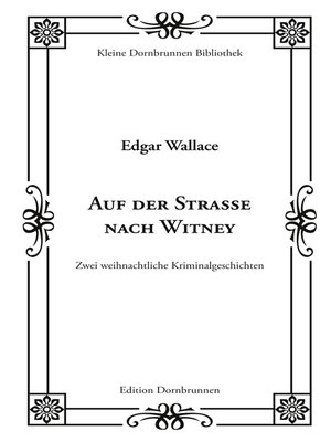 cover image of Auf der Straße nach Witney